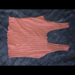 Apricot crop top